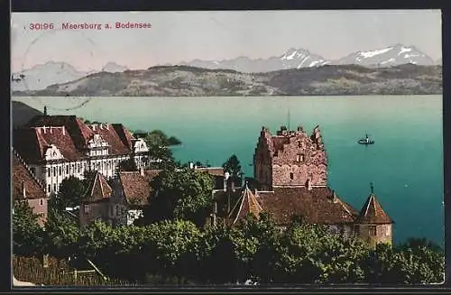 AK Meersburg a. Bodensee, Blick zum Wasser