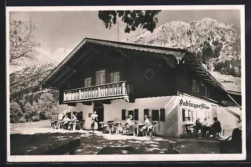 AK Bad Reichenhall, Gasthaus Padinger Alm Georg Reiter mit Zwiesel und Staufen