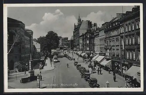 AK Saarbrücken, Reichsstrasse