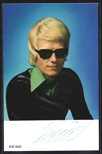 AK Sänger Heino mit Sonnenbrille