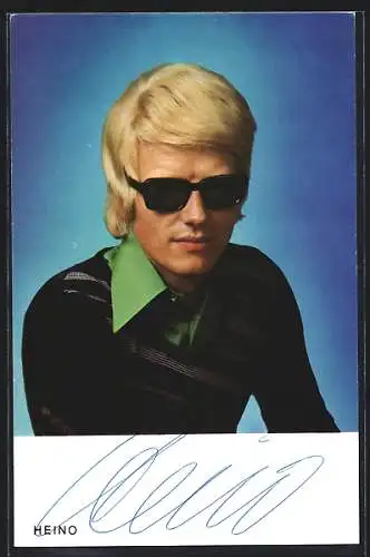 AK Sänger Heino mit Sonnenbrille