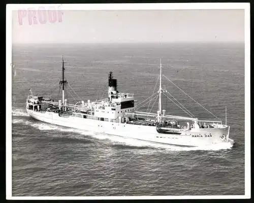 Fotografie Frachtschiff Maria Dan in voller Fahrt