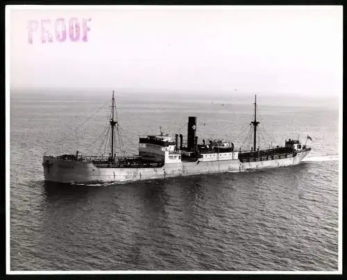 Fotografie Frachtschiff Margareta in Fahrt auf ruhiger See