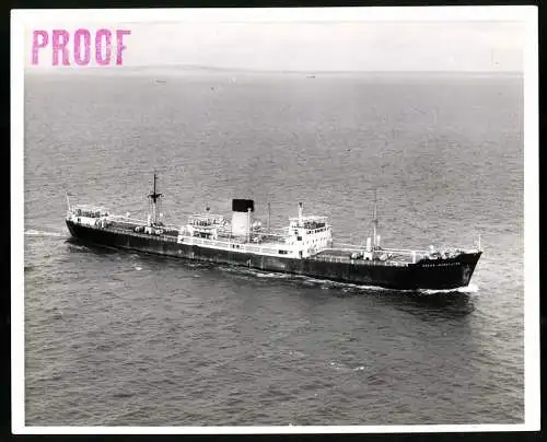 Fotografie Frachtschiff Baron Inverclyde im Ärmelkanal