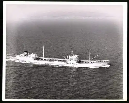 Fotografie Tankschiff Anglo Maersk vor der englischen Kanalküste