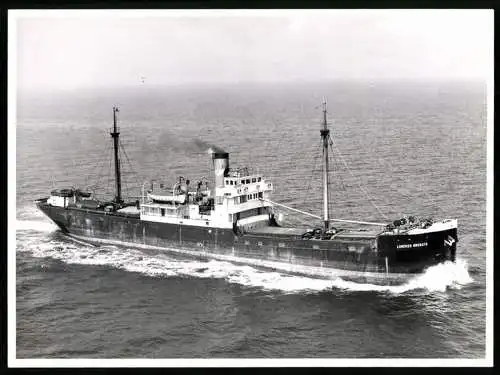 Fotografie Frachtschiff Lorenzo Onorato in Fahrt