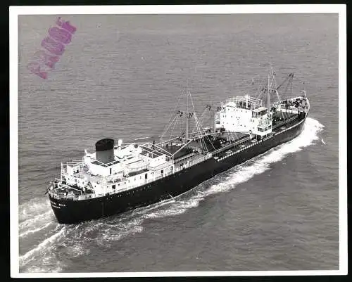 Fotografie Frachtschiff Crystal Bell in voller Fahrt