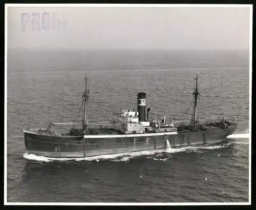 Fotografie Frachtschiff Cronenburgh in Fahrt