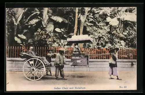 AK Sedan Chair and Rickshaw