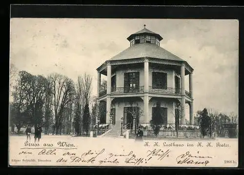 AK Wien, Wiener Prater, K. K. Lusthaus