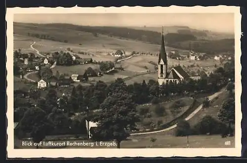 AK Rechenberg / Erzg., Blick auf den Luftkurort