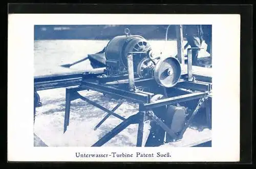AK Unterwasser-Turbine Patent Suess