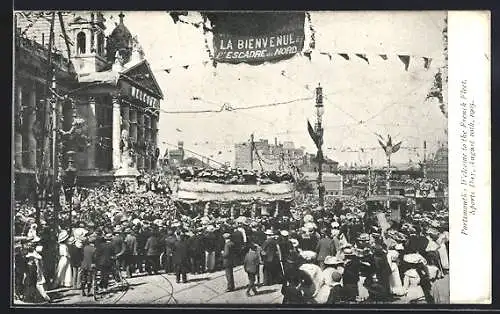 AK Portsmouth, Welcome to the French Fleet, Sports Day 1905