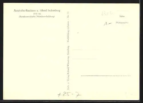 AK Autobahn-Raststätte u. -Hotel Irschenberg