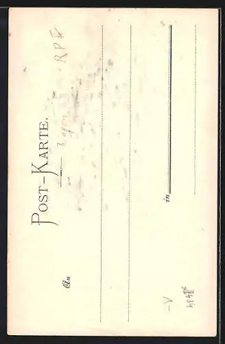 AK Bingen /Rhein, Mäuseturm und Ehrenfels