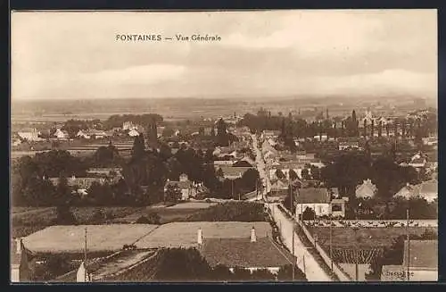 AK Fontaines, Vue Générale