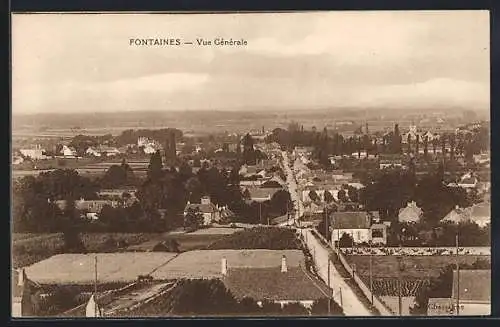 AK Fontaines, Vue Générale