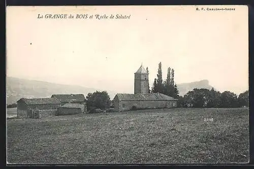 AK La Grange du Bois, Panorama et Roche de Solutré