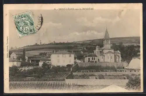 AK Saint-Léger-sous-la-Bussière, Panorama