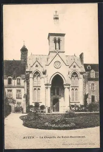 AK Autun, La Chapelle du Saint-Sacrement