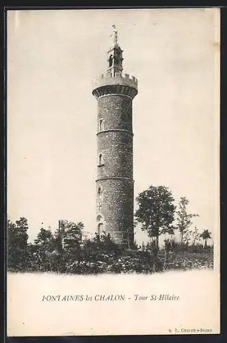 AK Fontaines-les-Chalon, Tour St. Hilaire