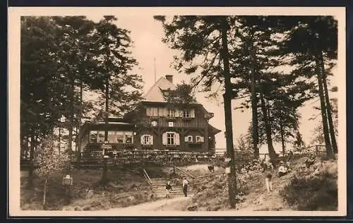 AK Vzlet Turistica chata, Tisske steny, Berghütte