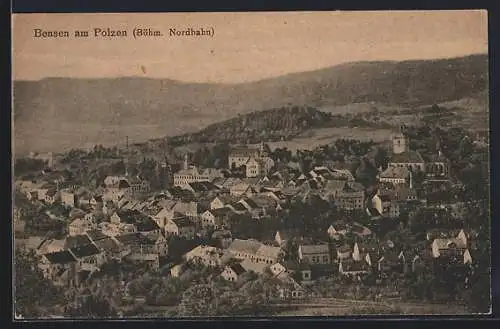 AK Bensen am Plzen, Panorama