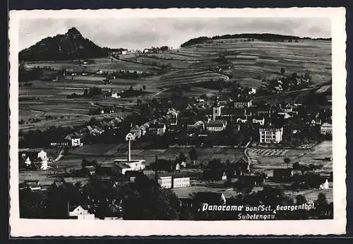 AK Sct. Georgenthal /Sudetengau, Panorama