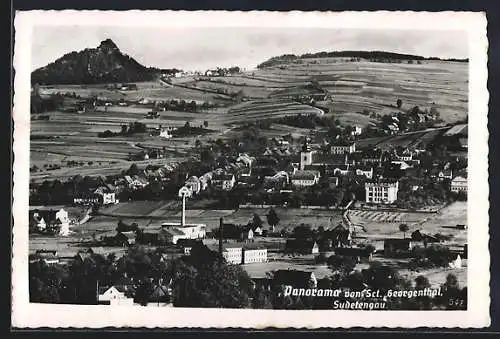 AK Sct. Georgenthal /Sudetengau, Panorama