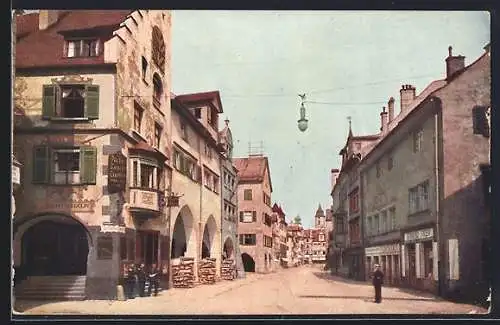 AK Lindau / Bodensee, Blick in die Maximilianstrasse