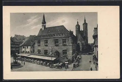 AK Göttingen, Am Rathaus und Johanniskirche