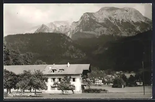 AK Sieglleben-Königssee / Obb., Ortspartie mit Pension