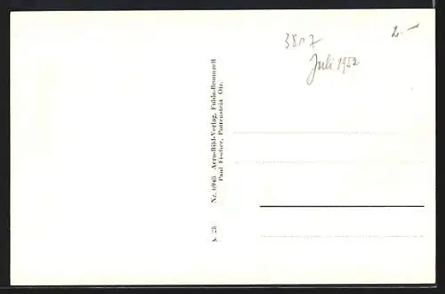 AK Pottenstein /Fränk. Schweiz, Teilansicht, Fliegeraufnahme