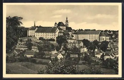 AK Sulzbach-Rosenberg /Opf., Teilansicht mit Kirche