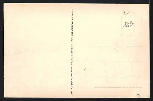 AK Trier, Blick auf linkes Moselufer