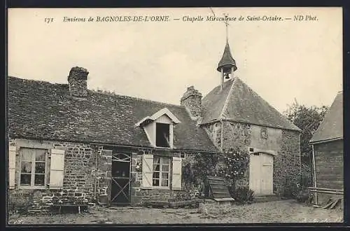 AK Bagnoles-de-L`Orne, Chapelle Miraculeuse de Saint-Ortaire