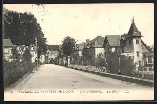 AK Bagnoles-de-l`Orne / Tesse-la-Madeleine, Les Villas