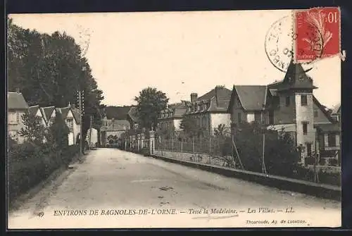 AK Bagnoles-de-l`Orne / Tesse-la-Madeleine, Les Villas