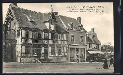 AK Vimoutiers /Orne, Ancienne Hostellerie des Moines