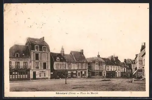 AK Rémalard /Orne, Place du Marché