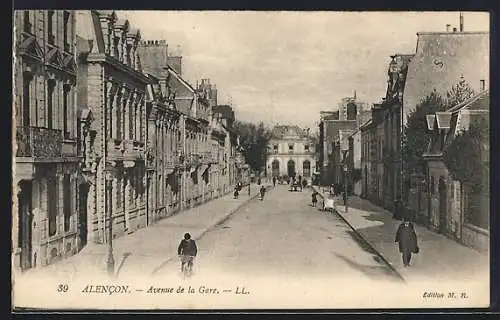 AK Alencon, Avenue de la Gare