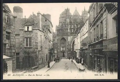 AK Alencon, Rue du Bercail