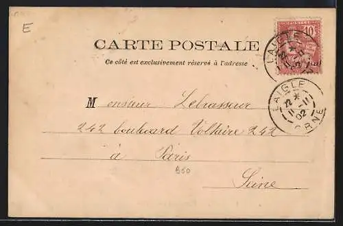 AK Laigle /Orne, Place Saint-Martin