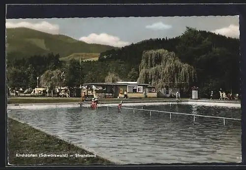 AK Kirchzarten /Schwarzwald, Strandbad