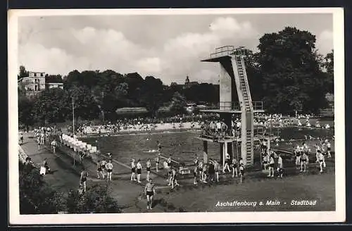 AK Aschaffenburg a. Main, Stadtbad