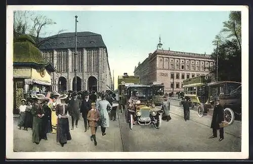 AK Berlin, Leben am Leipziger Platz