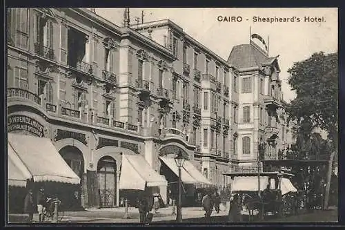 AK Cairo, Shepheard`s Hotel