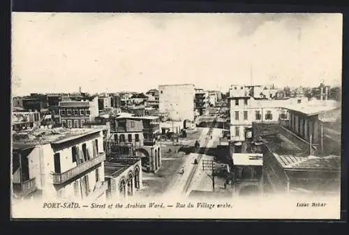 AK Port-Said, Rue du Village arabe