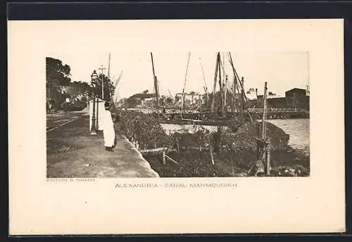 AK Alexandria, Canal Mahmoudieh, promenade