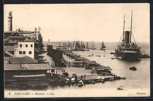 AK Port-Said, Harbour, Hafen